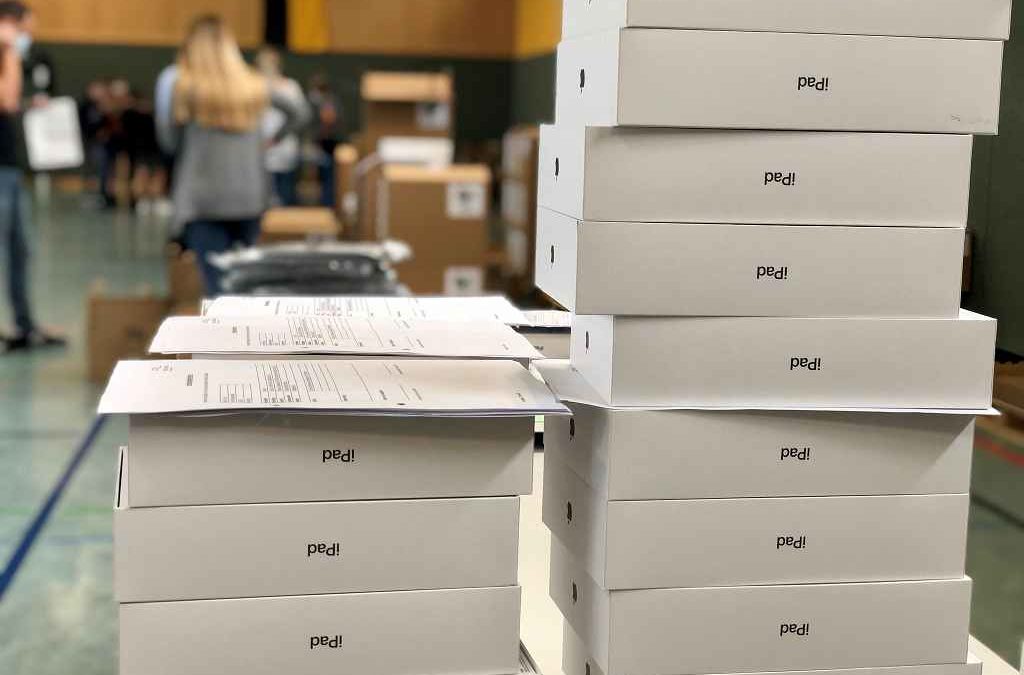 Fast 1.100 iPads ausgegeben