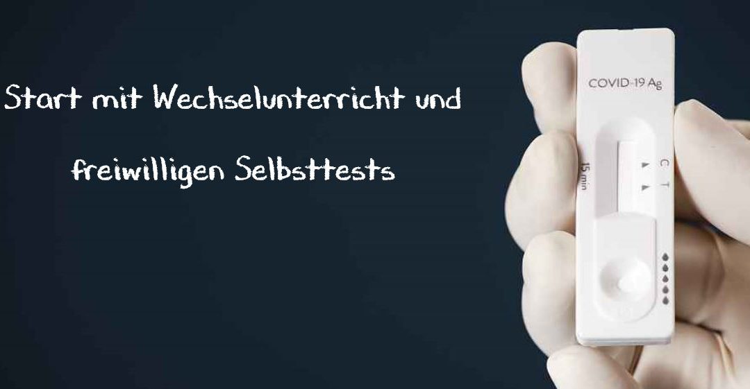 Wechselunterricht ab 07.April für alle Jahrgangsstufen