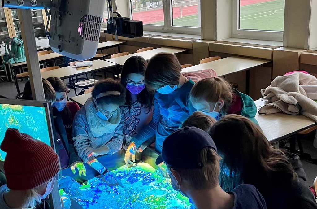 Neue AR-Sandbox im Einsatz