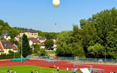 Heiße Projektwoche geht mit Ballonflug zu Ende