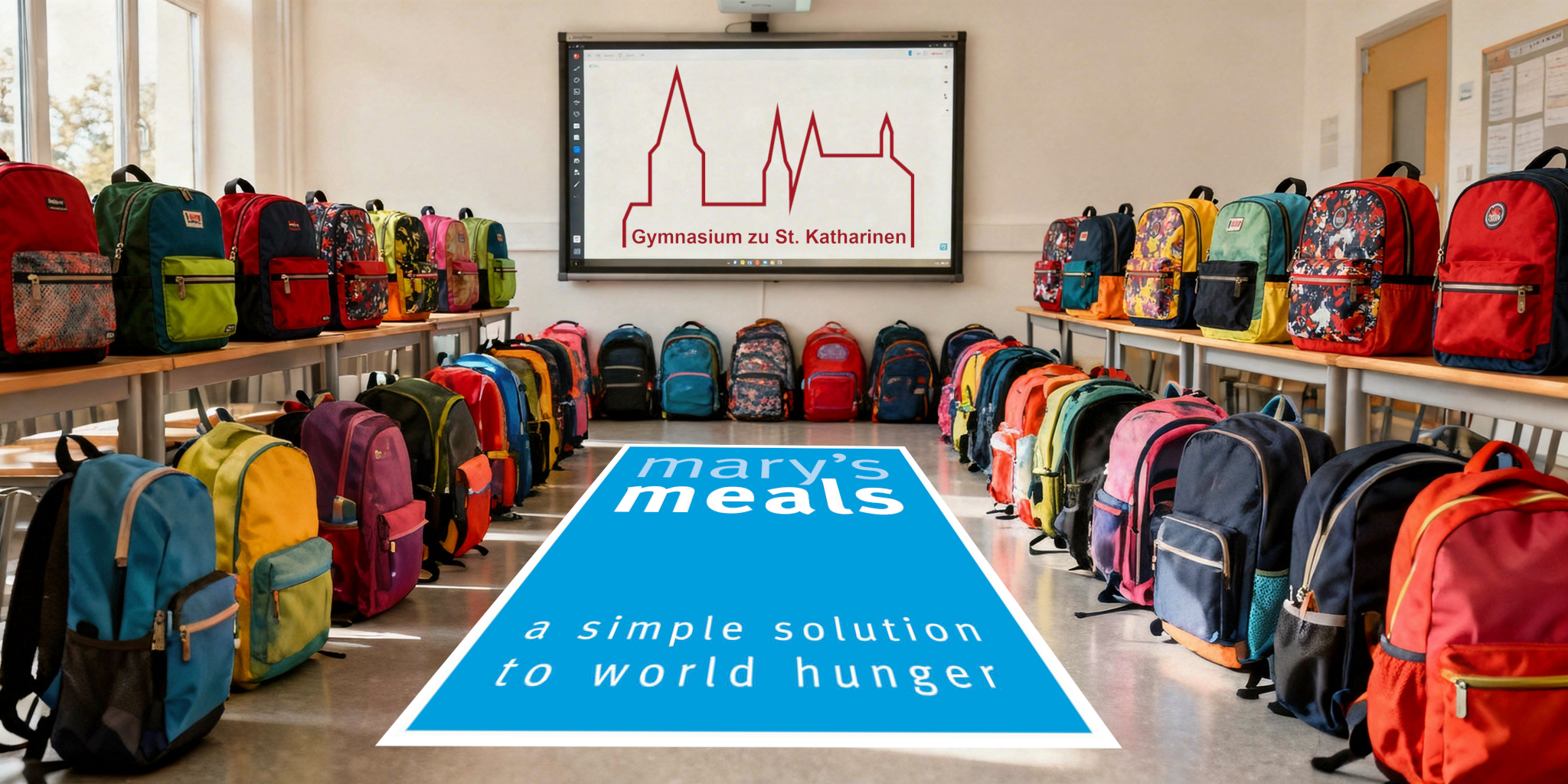 Rucksackprojekt von Mary’s Meals – Sammeltag am 9. Juni
